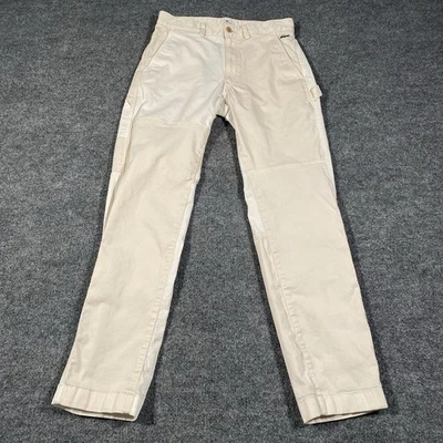 Lacoste Live Carpenter Pants Mens 30x31 Colorblock Embroidered Alligator Retro - Image 1 of 4