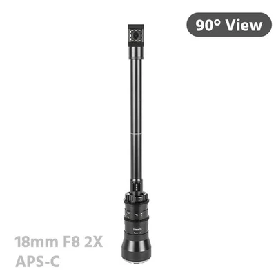 Astrhori 18mmF8 2x PeriProbe APS-C Macro Lens90°or 90°+Direct View lens-OpenBox - Image 1 of 4