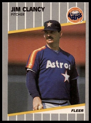 1989 Fleer Update #U-88 Jim Clancy - Image 1 of 2