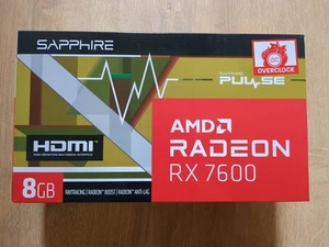 SAPPHIRE PULSE AMD Radeon RX 7600 8GB GDDR6 Graphics Card - Photo 1/7