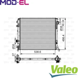 RADIATOR ENGINE COOLING 701641 FOR RENAULT KADJARESPACEV H5H470/490 1.3L 4cyl - Picture 1 of 8