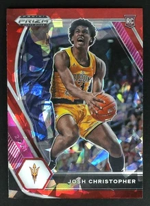 Tarjeta Panini Prizm Draft Picks Josh Christopher #22 2021 Arizona Red Ice - Imagen 1 de 2