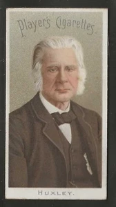PLAYERS-FAMOUS AUTHORS & POETS 1900 (WIDE)-#18- HUXLEY - Picture 1 of 2
