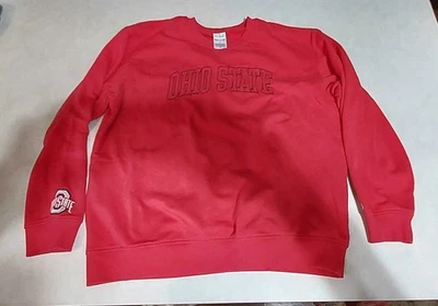 Champion Brand Ohio Buckeyes Coliseo Rojo Cuello Redondo Sudadera XL Foto 1 de 4