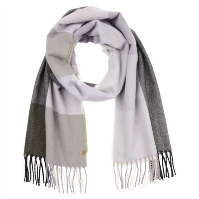 Camel Active Bufanda Para Dama A Cuadros Multicolor 6V47 307470 24 Lila Brumoso - Imagen 1 de 3