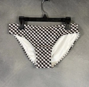 Raisins Paris Gingham Plaid Lined Bikini Bottom Only Youth Girl Size 14 - Picture 1 of 6
