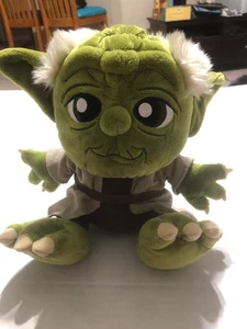 Disney Star Wars Yoda 10" Inch Plush Big Feet Cuddle Soft Stuffed Toy Jedi - Picture 1 of 7