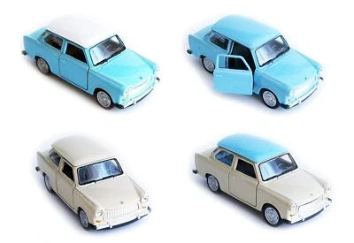 TRABANT 601 Modellauto 11,5cm Trabi Modell Auto Spielzeugauto 4-Varianten 14 - Bild 1 von 4