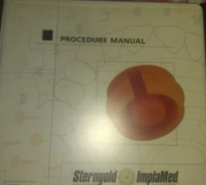 STERNGOLD IMPLAMED DENTAL - LABOR Verfahrenshandbuch Über-/Teilprothesenimplantate - Bild 1 von 8