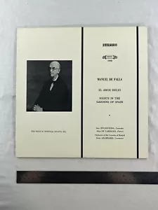 Manuel De Falla - El Amor Brujo / Nights In The Gardens Of Spain - MHS1649 LP M- - Picture 1 of 3