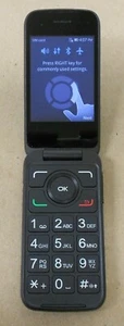 Alcatel MyFlip 2 A406DL Flip Phone Tracfone Tested Fully Functional 0217-01M - Afbeelding 1 van 5