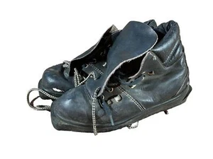 Botas de esquí alpino vintage descenso EU41 US7.5 UK7 Mondo 260 encuadernación por cable KL91 - Imagen 1 de 4