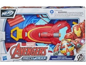 Hasbro Marvel Avengers Mech Strike Iron Man Strikeshot Gauntlet - Picture 1 of 3