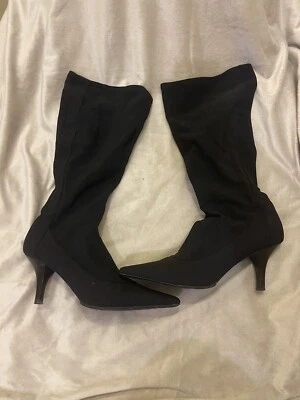 BCBGirls колена эластичный высокий каблук ботинки (размер 10).  (192) - Изображение 1 из 4