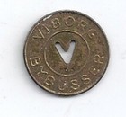 Viborg Bybusser-Viborg, Denmark Transit Token   DNK 860 BB