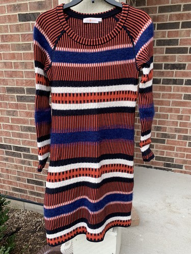Abito TORY BURCH in maglia di lana a righe taglia S come nuovo!!
