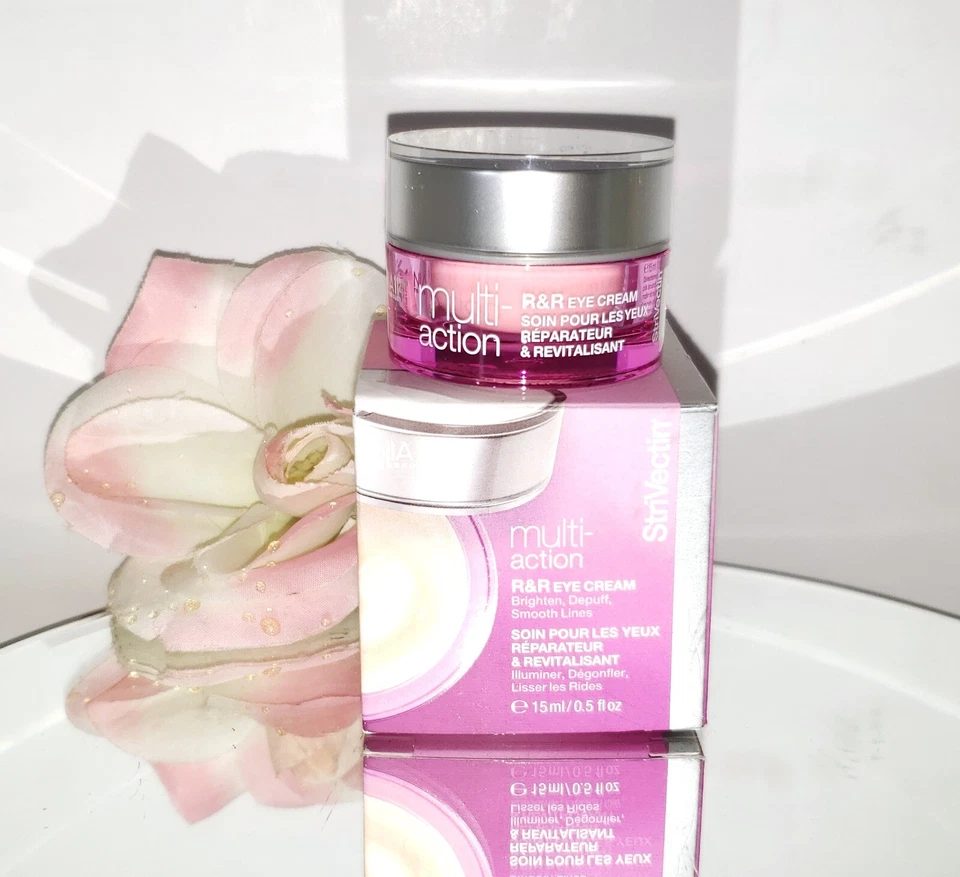 StriVectin Multi Action R&R Eye Cream 15ml 0.5oz Brighten Depuff Smooth Lines - Image 1 of 1