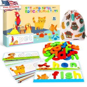 Educational Learning Toys for Kids Toddlers Age 3 4 5 6 7 8 Years Old Boys Girls - Picture 1 of 9