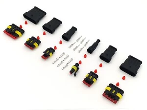 Juego AMP Superseal 1 polo - 6 pines conector conector 1,50-2,50 mm² - Imagen 1 de 7