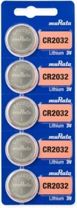 5 Nuevos Murata Sony CR2032 2032 3V Botón Moneda Batería EXP2031 Súper Frescos - Imagen 1 de 1