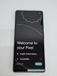 DEFECTIVE - Google Pixel 6a - 128GB - White - Verizon Unlocked - GB62Z - 8560 - Afbeelding 1 van 5