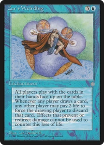 Zur's Weirding X (4) MTG Ice Age EX/NM- 4RCards - Picture 1 of 1