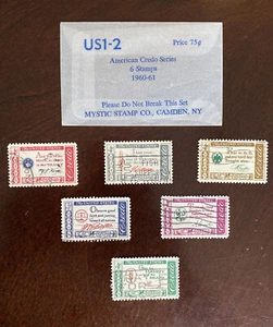 1960-61 US Stamp Collection - Credo Stamps - Picture 1 of 1
