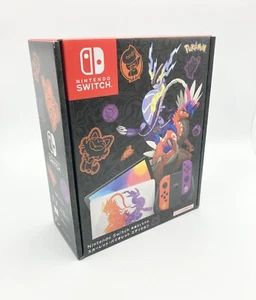 Nintendo Switch Pokemon Scarlet and Violet OLED Limited Model Japanese Used - Picture 1 of 1