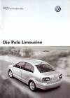 250504) VW Polo Limousine - Preisliste & Extras - Prospekt 12/2003