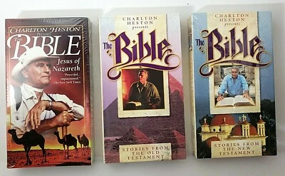 Charlton Heston Reader's Digest Stories from the Bible New & Old Testament,Jesus - Image 1 of 4