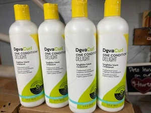 (4) 12oz devacurl weightless wave conditioner one condition delight DEVA CURL 48 - Picture 1 of 1