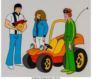 SPEED BUGGY POSTER 24 X 24 INCH 70's Cartoons - Picture 1 of 1