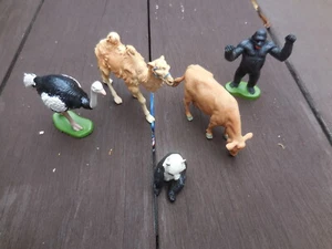 Lot of 5 Vintage 1970/80s-  Esotic animal by Britains  Figurines - Picture 1 of 8