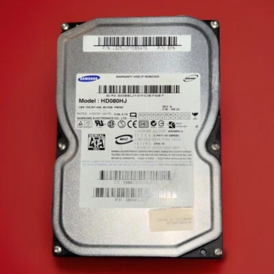 SAMSUNG (HD080HJ) 80GB 7200 RPM 3GB/S HDD HARD DRIVE P/N:380304-002 - Image 1 of 4