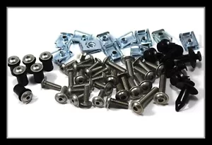 Yamaha Thunderace YZF 1000R Edelstahl Verkleidung Schraube Hardware Befestigungen Kit - Bild 1 von 4