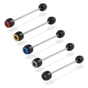 For Suzuki GSX-R 1000/R Aluminum Front Axle Sliders Fork Wheel Crash Protector - Picture 1 of 16