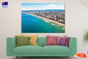Surfers Paradise on The Gold Coast Australia Canvas Print Unframed Home Decor - Picture 1 of 5