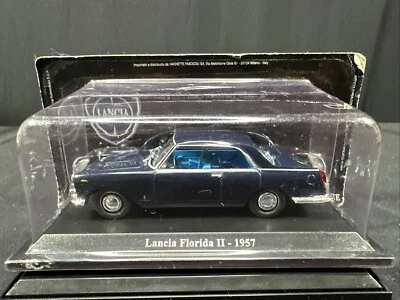 LANCIA FLORIDA II 1957 DARK BLUE  1:43 SCALE DIECAST CAR YELLOW - Image 1 of 4