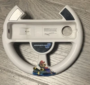 Mario Kart 8 Racing Steering Wheel- Nintendo Wii U Controller Genuine - Picture 1 of 2