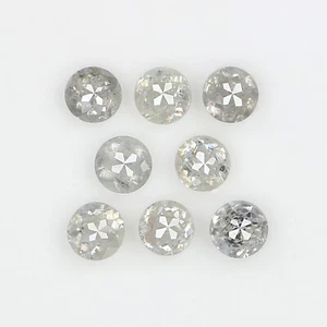 Natürlicher loser runder Diamant im Rosenschliff 1,03 ct 2,80 mm grau Farbe Diamant LQ3191 - Bild 1 von 8