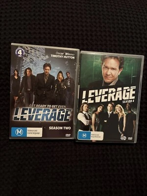 Leverage - The Complete Season 2 AND  4 Series DVD Collection  2 Seasons Reg ALL - Image 1 of 4