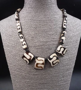 Kopan Yack Horn Ethno Halskette - Bild 1 von 2