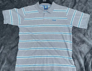 “LUFC” Leeds united Polo Shirt - Size L soft feel - Picture 1 of 5
