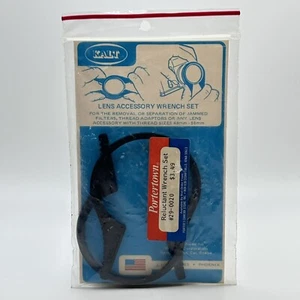 Vintage NOS Kalt Camera Lens Accessory Filter Wrench Set of 2 - 48mm To 58mm - Picture 1 of 3