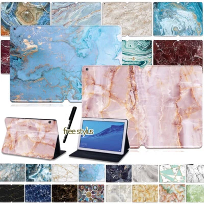 Funda de cuero para tableta Huawei MediaPad T5 10,1" pulgadas soporte abatible