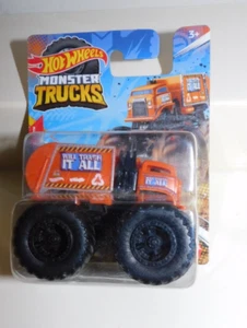 HOT WHEELS 2022 MONSTER TRUCK WILL TRASH IT ALL SMALL SCALE - Picture 1 of 4