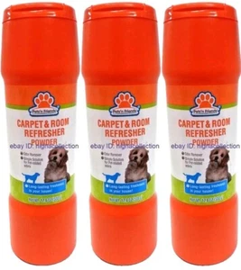 Lot 3 x 17.6ozPetsOdor Remover Carpet & Room Refresher Powder - Picture 1 of 10
