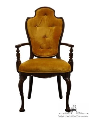 HICKORY MANUFACTURING Co. Italian Mediterranean Style Dining Arm Chair - Image 1 of 4