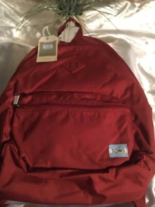 TOMS Local Backpack Tomato Red NWT - Picture 1 of 6