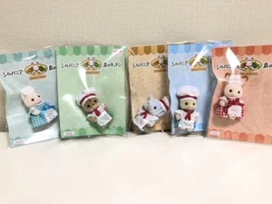 Sylvanian Families Japón Calico Critters COCINA FORESTAL BEBÉ CHEF CAMARERA CONJUNTO  - Imagen 1 de 2